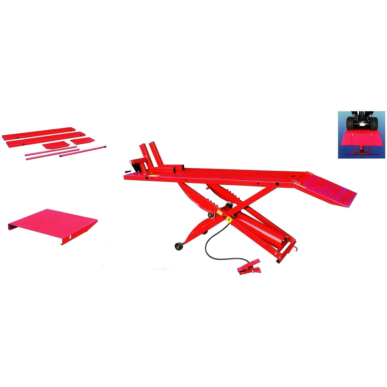 Rodac - RDML1500 - Table élévatrice pour bicycles et VTT - Simple Boutique