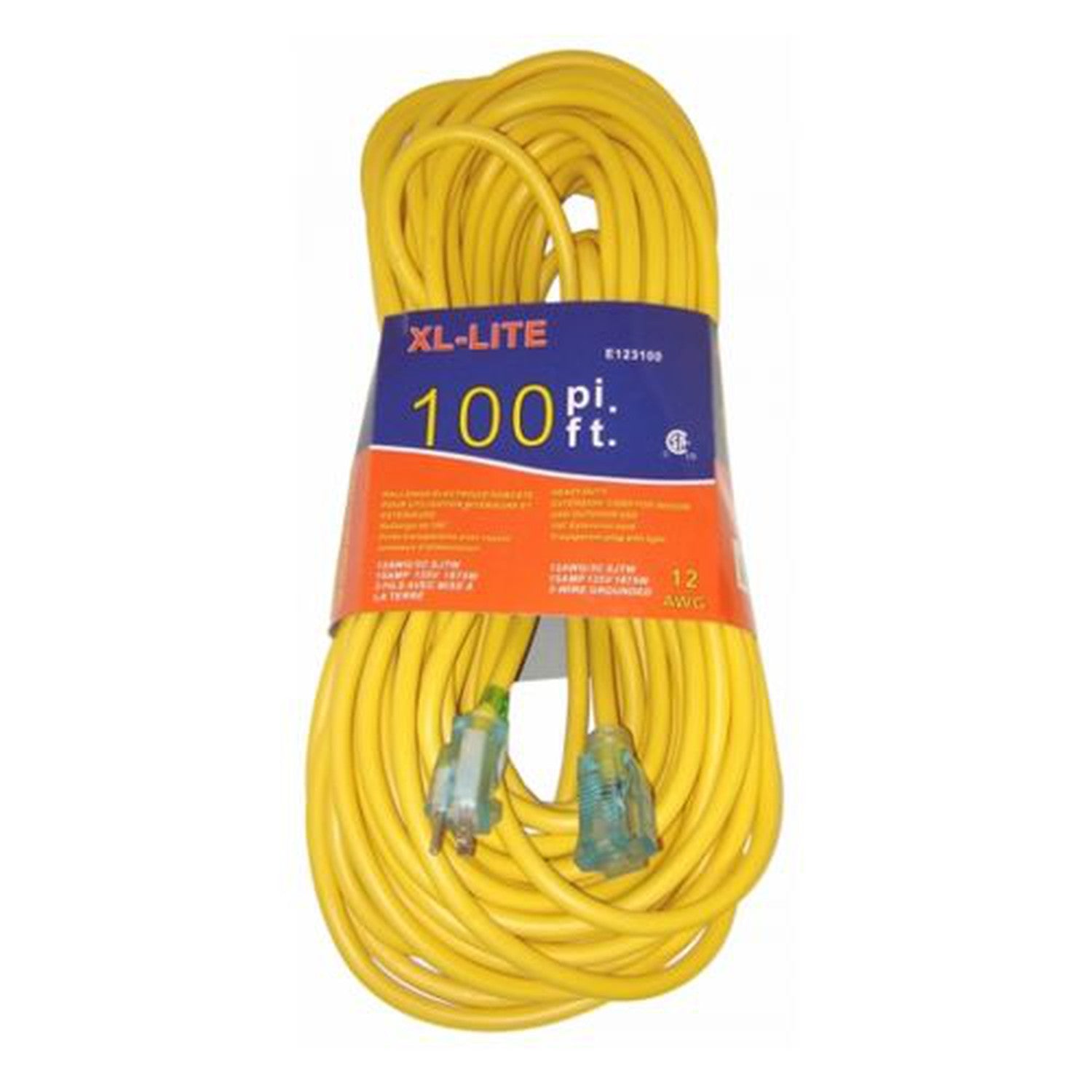 Rodac - Rallonge Électrique 12G X 25' - Simple Boutique