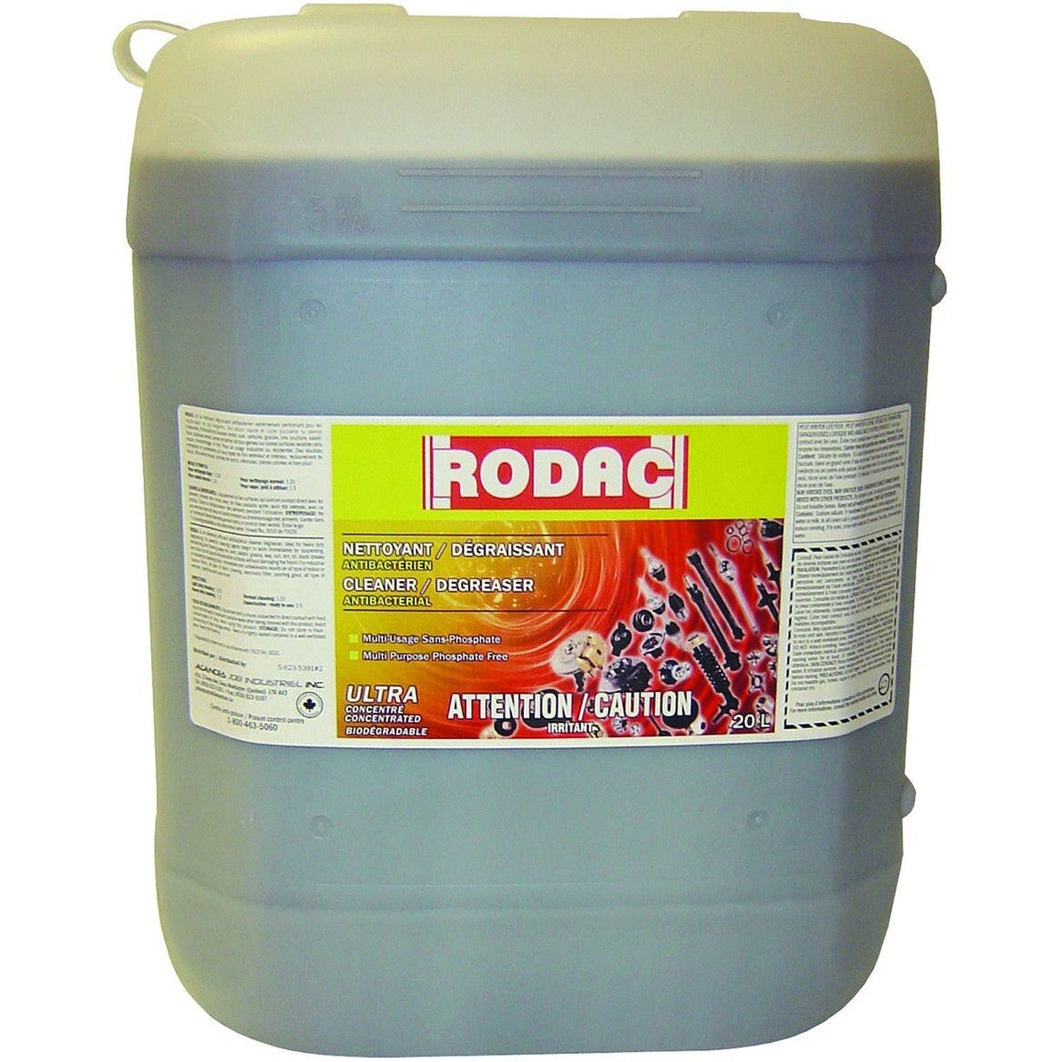 Rodac - Rdd20S -Nettoyant/Dégraissant 20 L - Simple Boutique