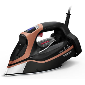 Rowenta - Fer à Repasser à Vapeur SteamForce Pro, 5 Prérèglages, 1845 Watts, Noir - Simple Boutique