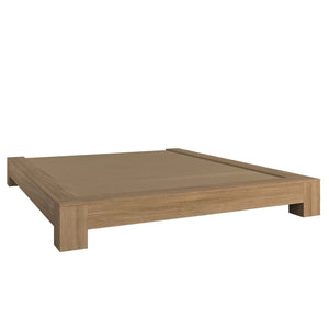 SUA-V - Base de Lit ZEN en Mélamine Thermofusionnée, Grandeur Queen, Fashionista - Simple Boutique