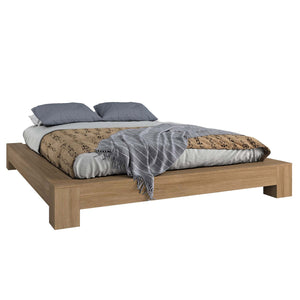 SUA-V - Base de Lit ZEN en Mélamine Thermofusionnée, Grandeur Queen, Fashionista - Simple Boutique