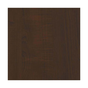 SUA-V - Ensemble de 2 Tables de Nuit ZEN en Mélamine Thermofusionnée, Chocolat - Simple Boutique