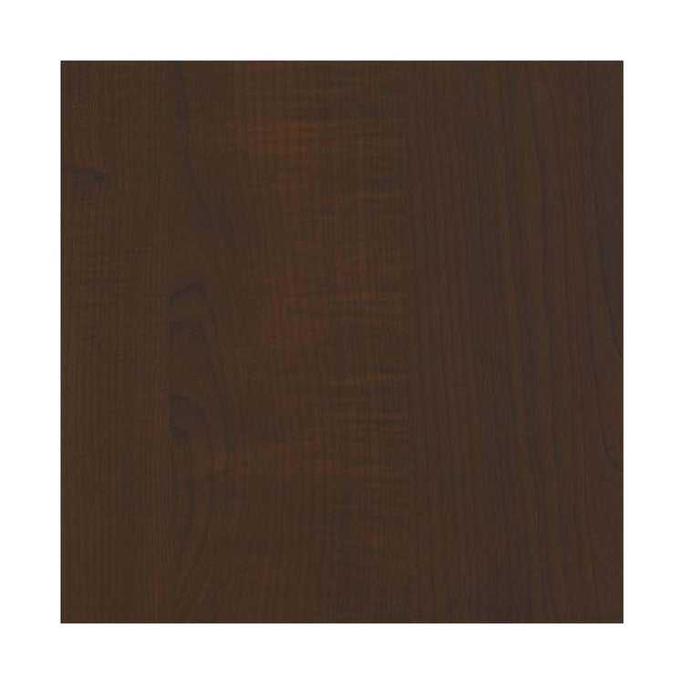 SUA-V - Ensemble de 2 Tables de Nuit ZEN en Mélamine Thermofusionnée, Chocolat - Simple Boutique