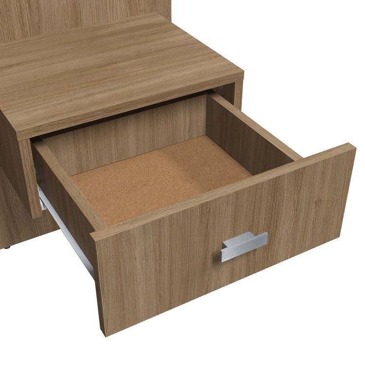 SUA-V - Ensemble de 2 Tables de Nuit ZEN en Mélamine Thermofusionnée, Fashionista - Simple Boutique