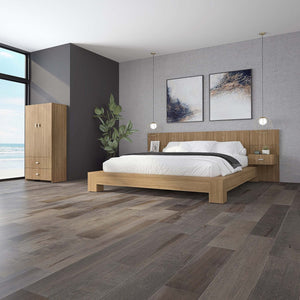 SUA-V - Tête de Lit ZEN en Mélamine Thermofusionnée, Grandeur Queen, Fashionista - Simple Boutique
