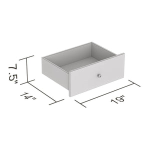 Safdie & Co Meuble TV, 58" de Long avec 4 Tablettes et 1 Tiroir pour Salon, Apparence Bois Recyclé Brun - Simple Boutique