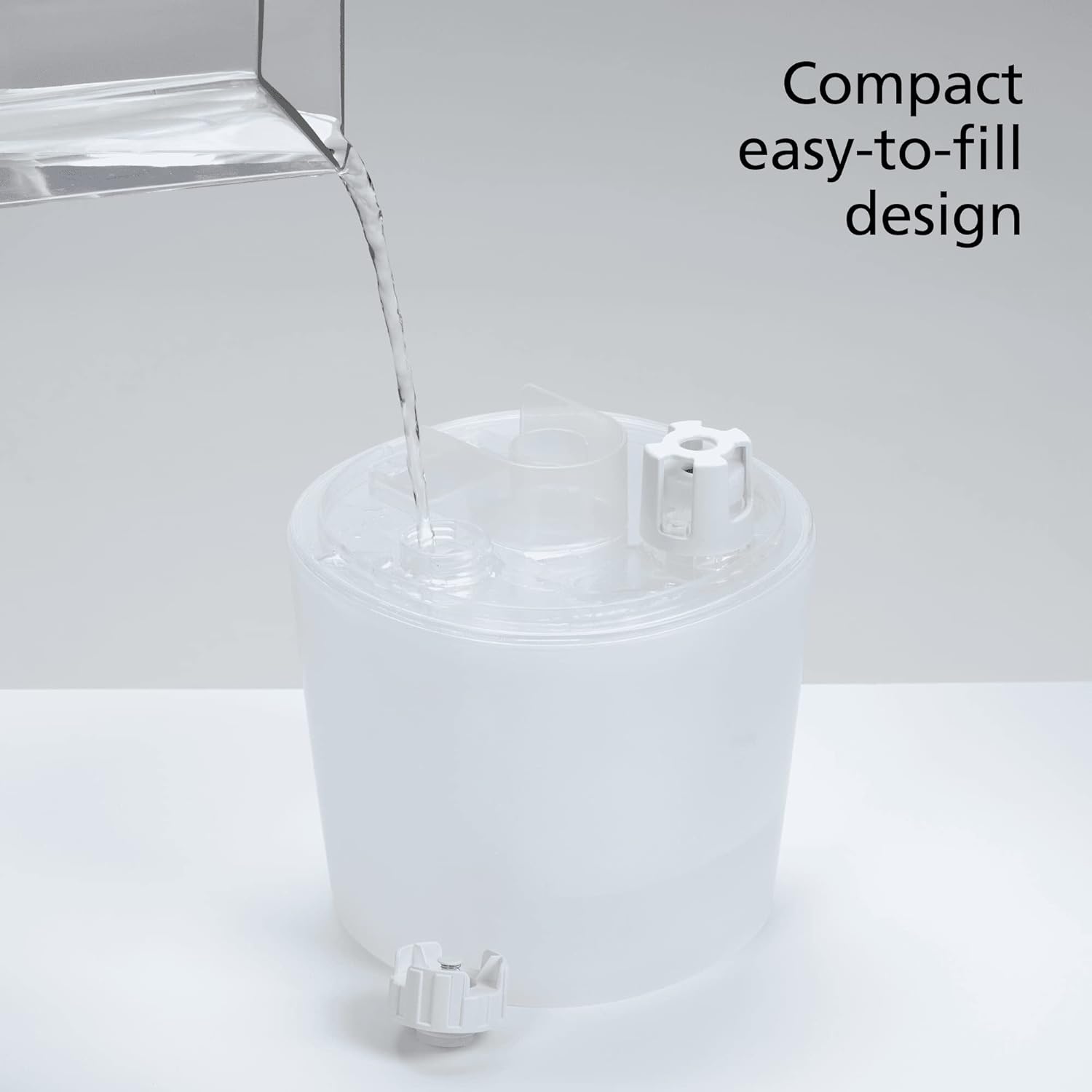 Safety 1st - Humidificateur Sans Filtre, Detecte la Température et Le Niveau D'humidité, Blanc - Simple Boutique