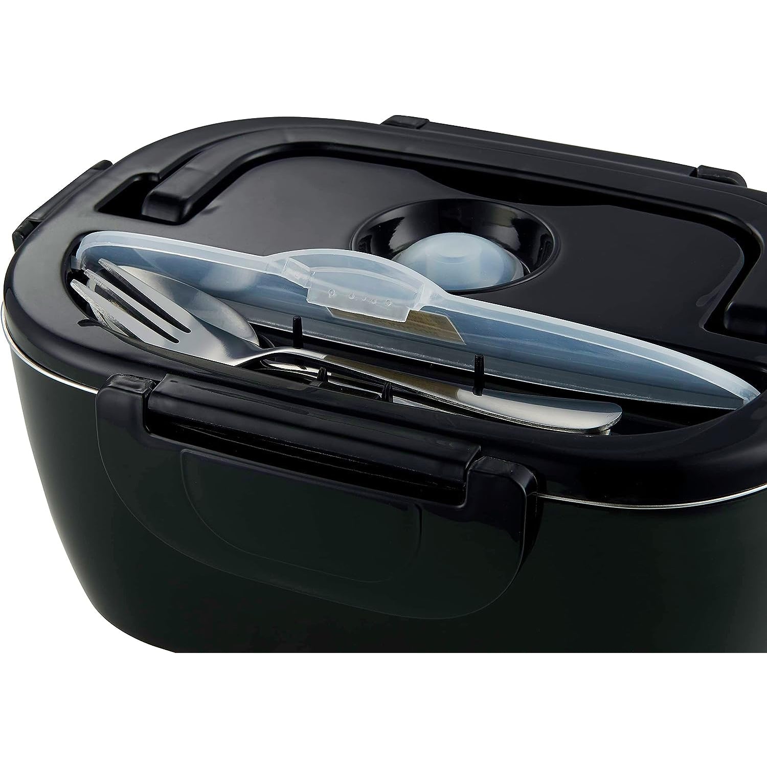 Salton - Boite à Lunch Chauffante Portable, Capacité de 1.5 Litre, Prise Murale et Chargeur de voiture Inclus - Simple Boutique