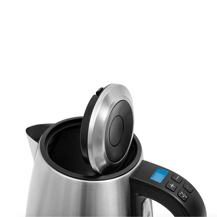 Salton - Bouilloire Électrique, Plage de Température de 40 à 100°C, Capacité de 1.7L, Acier Inoxydable - Simple Boutique