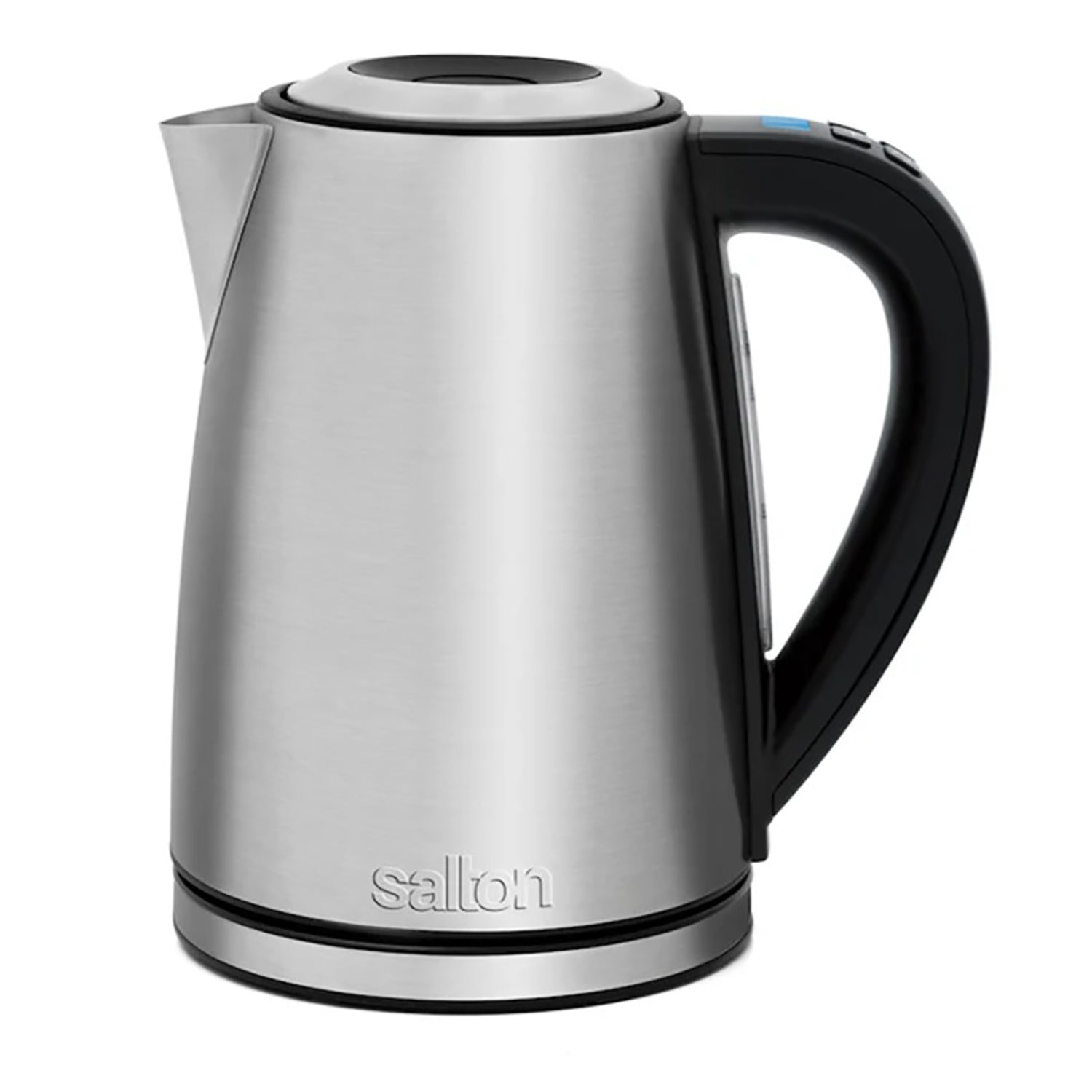 Salton - Bouilloire Électrique, Plage de Température de 40 à 100°C, Capacité de 1.7L, Acier Inoxydable - Simple Boutique