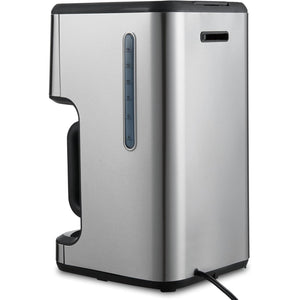 Salton - Cafetière Numérique Programmable, Capacité de 14 Tasses, Pour Café Chaud ou Froid, Acier Inoxydable - Simple Boutique