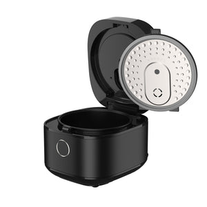 Salton - Cuiseur à Riz Multifonction Micom, Capacité de 12 Tasses, Bol Antiadhésif, Noir - Simple Boutique