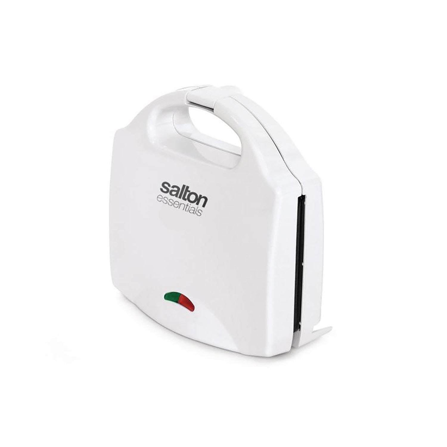 Salton Essentials - Grill à Sandwich avec Surface Anti-Andhésive, Blanc - Simple Boutique