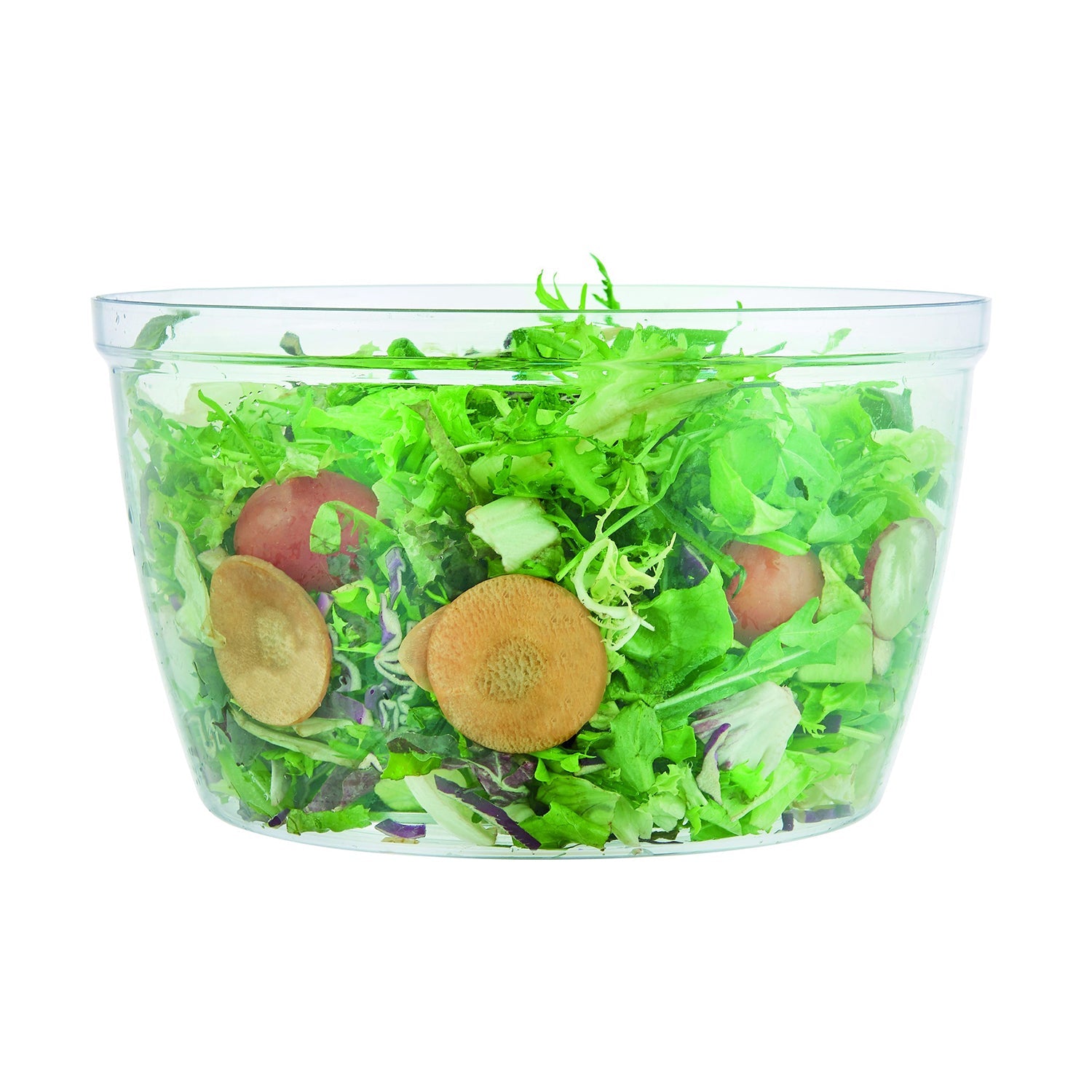 Salton - Essoreuse à Salade Électrique Rechargeable, Sans-Fil, Avec Bol de Service, Bleu - Simple Boutique