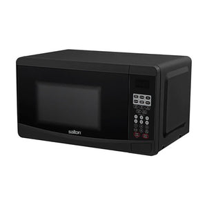 Salton - Four à Micro-Ondes, Capacité de 0.7 Pieds Cubes, 10 Niveaux de Puissance, 700 Watts, Noir - Simple Boutique