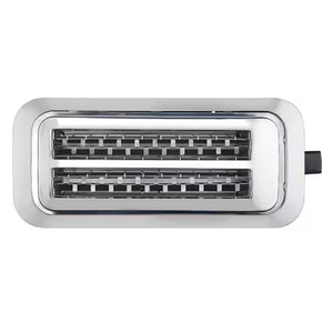 Salton - Grille-Pain Numérique à Longue Fente, Capacité de 4 Tranches, 1500 Watts, Acier Inoxydable - Simple Boutique