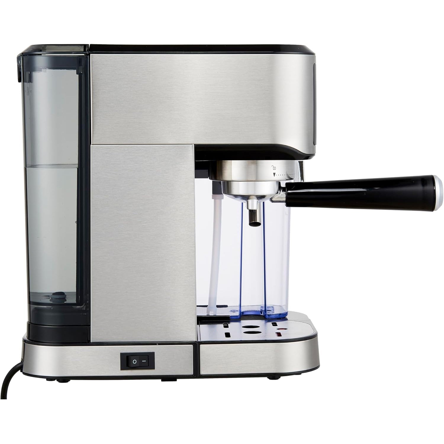 Salton - Machine à Expresso Barista+ 3 en 1, Recipient à Lait Amovible, Acier Inoxydable - Simple Boutique