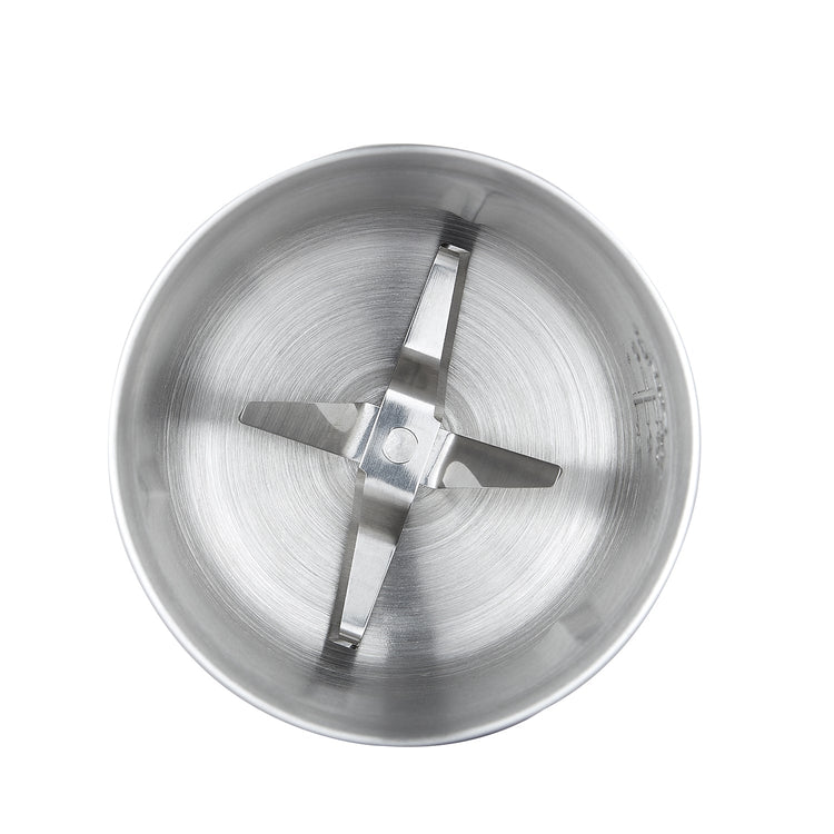 Salton - Moulin à Café/Herbes/Épices Intelligent, Capacité de 12 Tasses, Acier Inoxydable - Simple Boutique