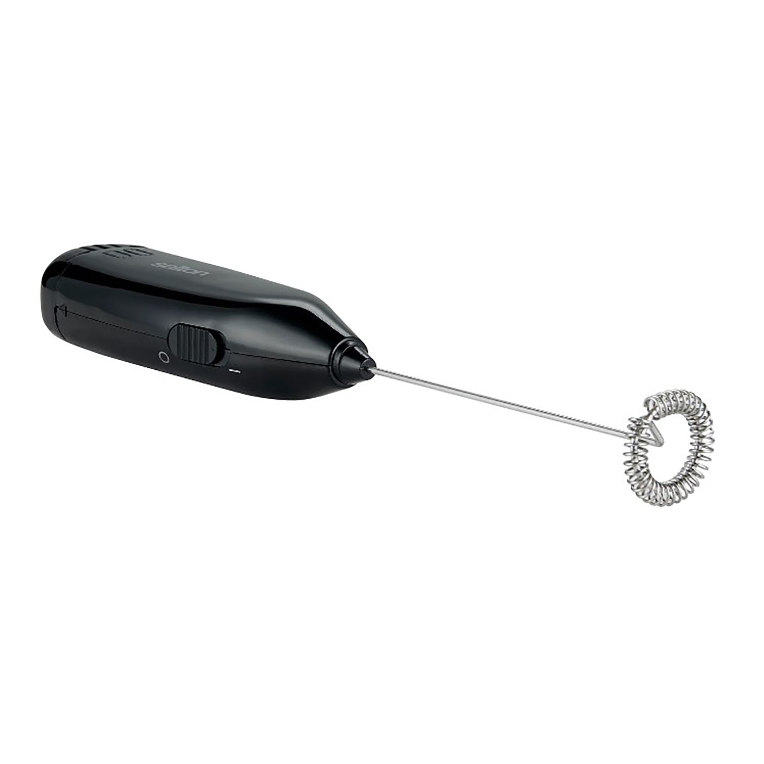 Salton - Mousseur à Lait Portatif pour Boisson Chaude ou Froide, Alimenté par Piles, Noir - Simple Boutique