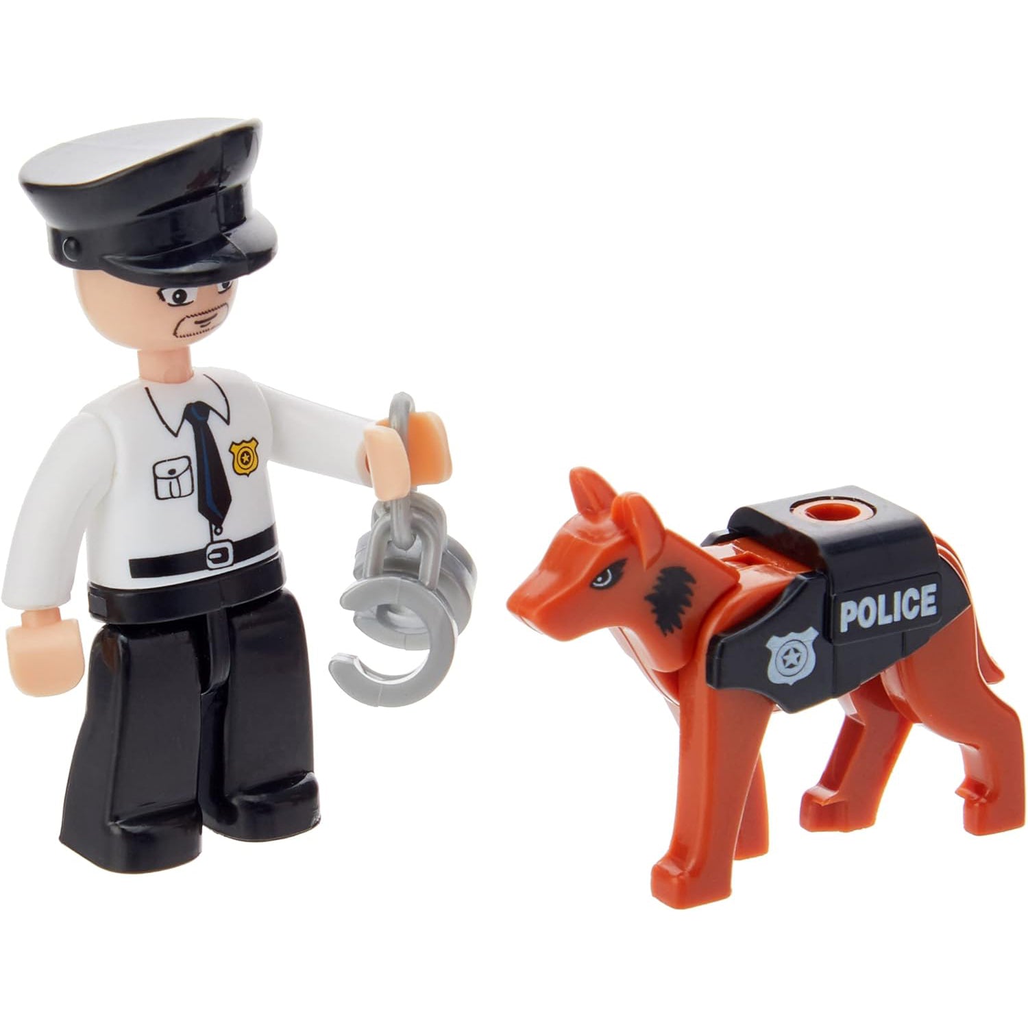 Sluban - Ensemble de Blocs de Construction Brigade Canine avec 1 Figurine, 78 Pièces - Simple Boutique