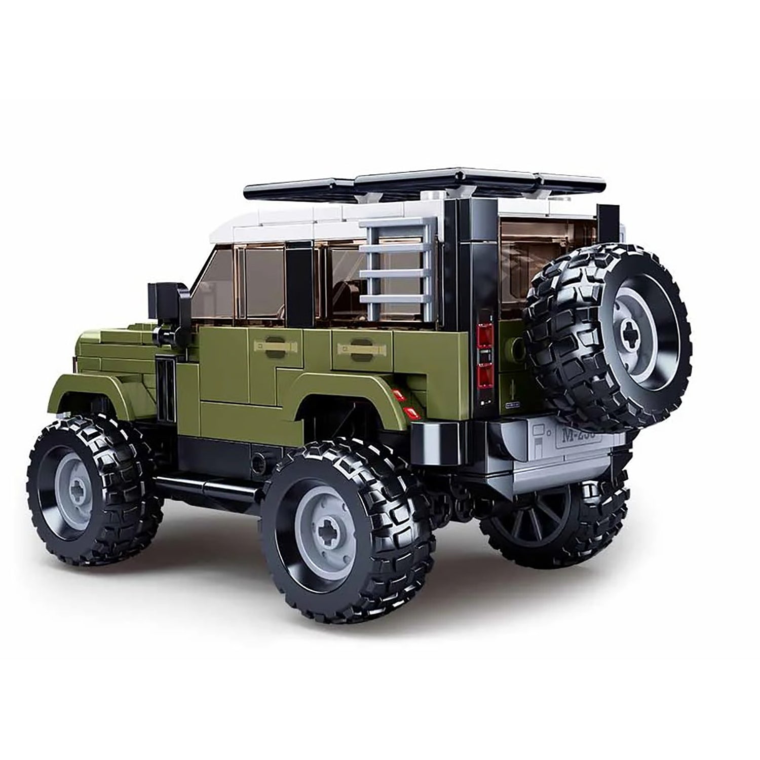 Sluban - Ensemble de Blocs de Construction Camion SUV avec 1 Figurine, 317 Pièces - Simple Boutique