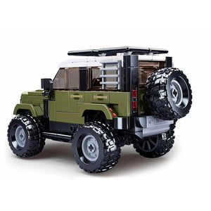 Sluban - Ensemble de Blocs de Construction Camion SUV avec 1 Figurine, 317 Pièces - Simple Boutique