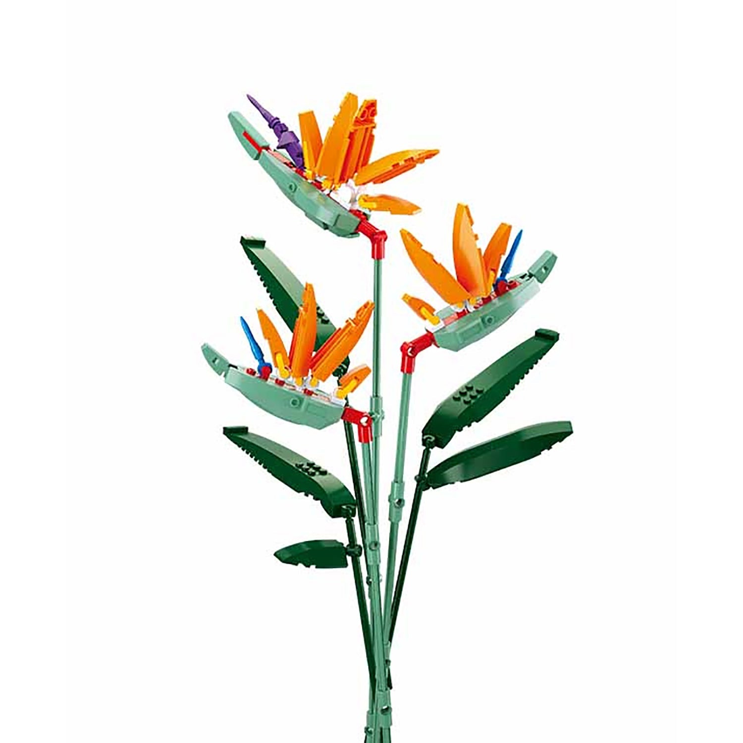 Sluban - Ensemble de Blocs de Construction Fleurs Oiseaux du Paradis, 269 Pièces - Simple Boutique