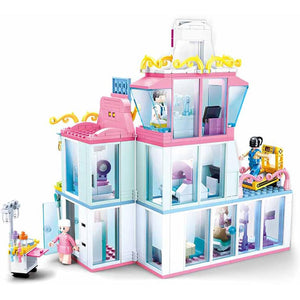 Sluban - Ensemble de Blocs de Constructions Hôpital de Rêve avec 5 Figurines, 459 Pièces - Simple Boutique