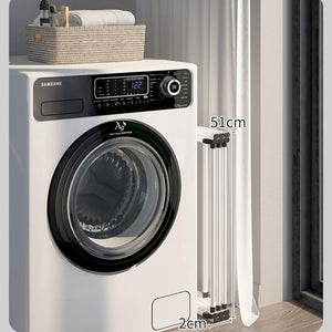 StarNight - Étendoir à Linge Vertical Pliable, 23.6" X 13.75" X 41.3", Blanc - Simple Boutique