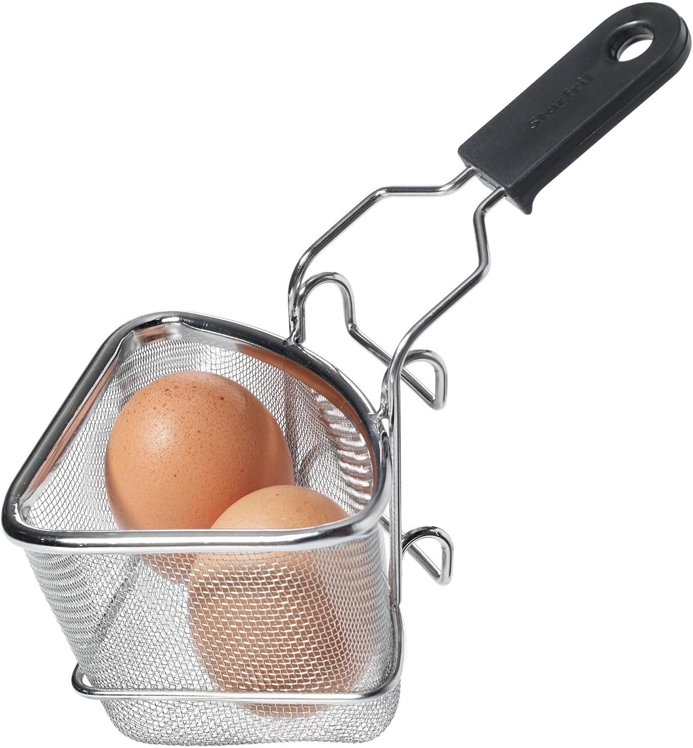 Starfrit - Ensemble de 2 Grands Paniers de Cuisson pour Fondue en Acier Inoxydable, Capacité de 400ml - Simple Boutique