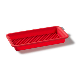 Starfrit - Ensemble de 2 Plats de Cuisson en Silicone Souple, Va au Lave-Vaiselle, Rouge - Simple Boutique