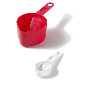 Starfrit - Ensemble de 5 Tasses à Mesurer Emboitable, Vont au Lave-Vaisselle et au Micro-Ondes - Simple Boutique