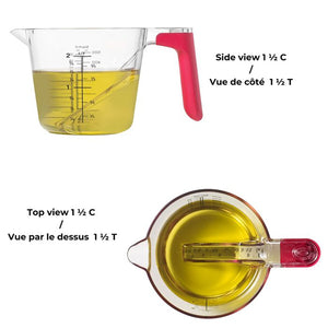 Starfrit - Ensemble de 5 Tasses à Mesurer Emboitable, Vont au Lave-Vaisselle et au Micro-Ondes - Simple Boutique
