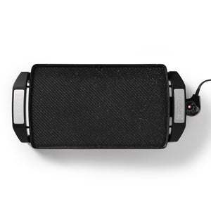 Starfrit - Grill de Cuisson Électrique The Rock Avec Plaque Réversible, 1500 Watts, Noir - Simple Boutique