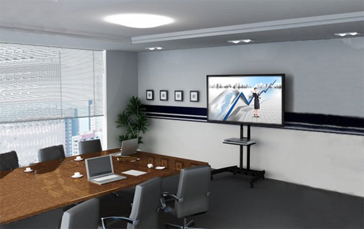 Support TV Portatif Sur Roulettes Ajustable En Hauteur LED PLASMA LCD 32" À 65" - Simple Boutique