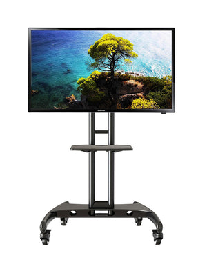 Support TV Portatif Sur Roulettes Ajustable En Hauteur LED PLASMA LCD 32" À 65" - Simple Boutique