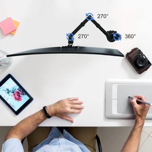 Support de bureau 1 bras articulé pour TV / Moniteur 13 - 32 po - Simple Boutique