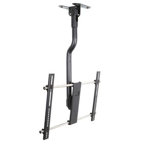 SyncMount - Support de Plafond Inclinable pour Téléviseur, Pour Écran de 43" à 90", Poids Maximum de 125lb - Simple Boutique