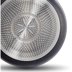 T-Fal - Poêle à Frire Sapphire, Diamètre de 26cm, Revêtement Anti-Adhésif, Indicateur Thermo-Spot, Noir - Simple Boutique