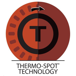 T-Fal - Poêle à Frire Sapphire, Diamètre de 26cm, Revêtement Anti-Adhésif, Indicateur Thermo-Spot, Noir - Simple Boutique