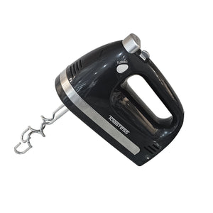 Toastess - Batteur à Main à 5 Vitesses, Fouets et Crochet Pétrisseurs Compris, 350 Watts, Noir - Simple Boutique