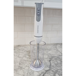 Toastess - Combo Mélangeur à Main et Hachoir, 2 Vitesses, 260 Watts, Blanc - Simple Boutique