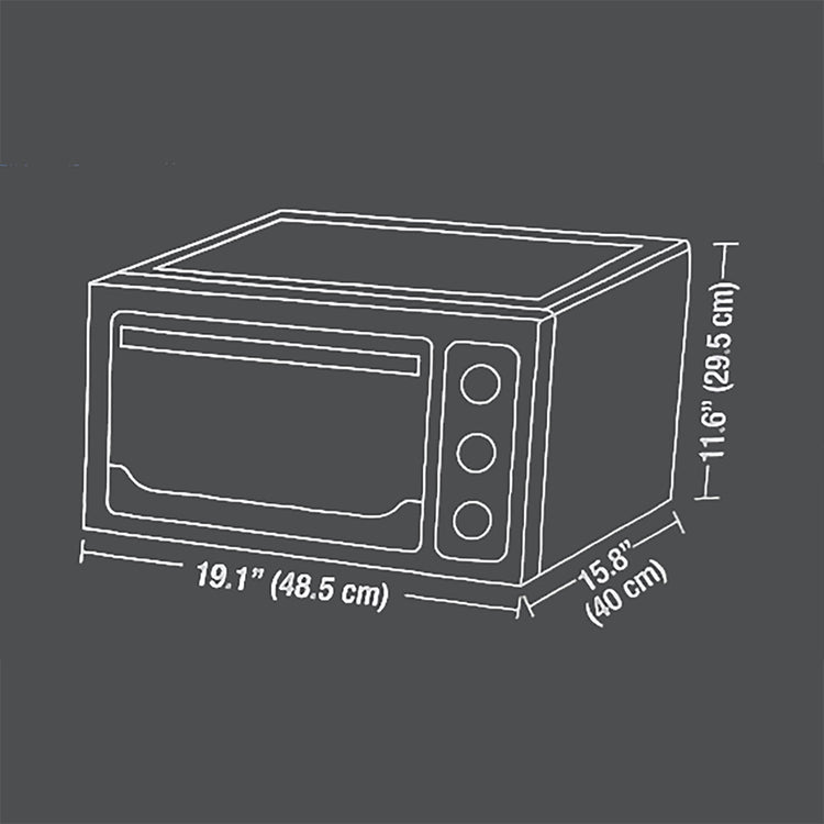 Toastess - Four Grille-Pain et Friteuse à Air, Capacité de 6 Tranches, Température Réglable, Acier Inoxydable - Simple Boutique