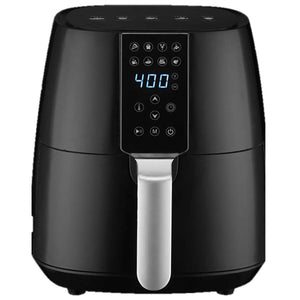 Toastess - Friteuse à Air Chaud Numérique, Capacité de 3.8 Litres, 8 Fonctions Préréglées, Noir - Simple Boutique