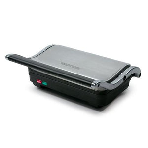 Toastess TSG710 - Grill Pour Sandwichs avec Plaque de Cuisson Antiadhésive, 1000 Watts, Acier Inoxydable - Simple Boutique