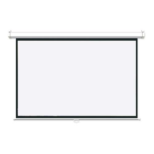 Toile de Projection 16:9 Manuelle Blanche 100" - Simple Boutique
