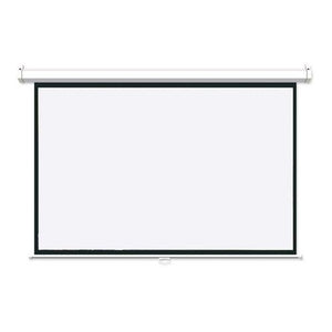Toile de Projection 16:9 Manuelle Blanche 100" - Simple Boutique