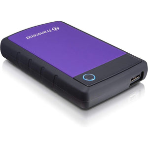 Trenscend Disque Dur Externe Storejet 25H3 2.5" USB 3.0 capacité de 1, 2 ou 4 TB Bleu ou Mauve - Simple Boutique