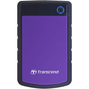 Trenscend Disque Dur Externe Storejet 25H3 2.5" USB 3.0 capacité de 1, 2 ou 4 TB Bleu ou Mauve - Simple Boutique